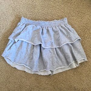 Aerie Weekend Ruffle Mini Skirt